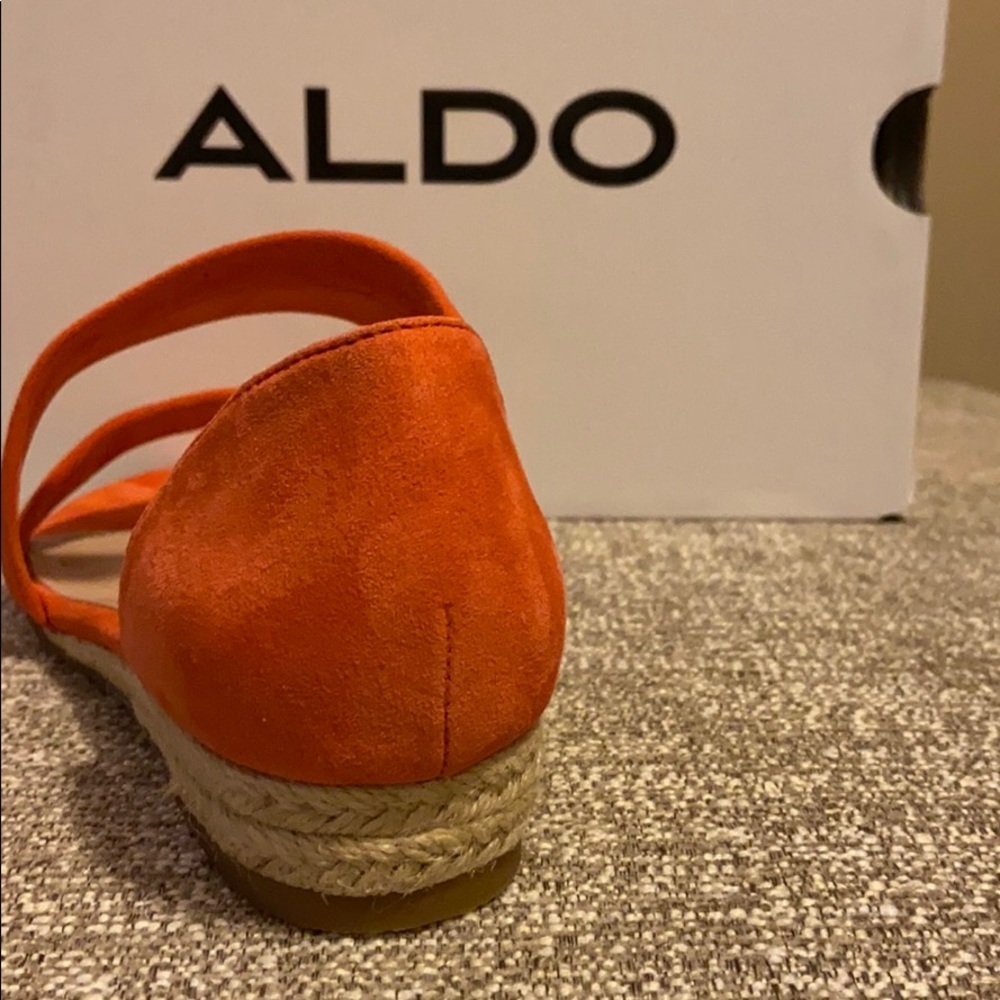 Aldo Moewen Wedge Espadrille Summer Sandals - Picture 5 of 8
